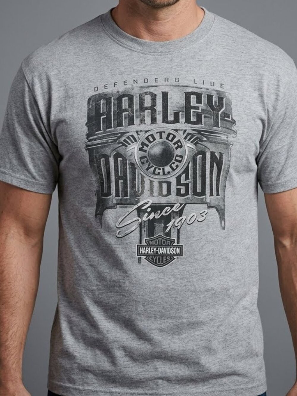 Harley Davidson Savanah Georgia Motorcycle Biker Dealer Tee T-shirt Men's XL